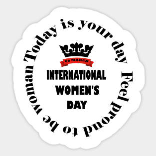 Women's day Sticker